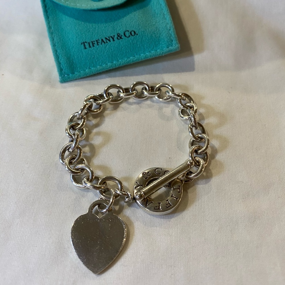 Tiffany & Co. Heart Tag Toggle Bracelet